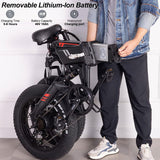 EZ Electric Bike Rentals 20" Fat Tire Bike Foldable and Transportable