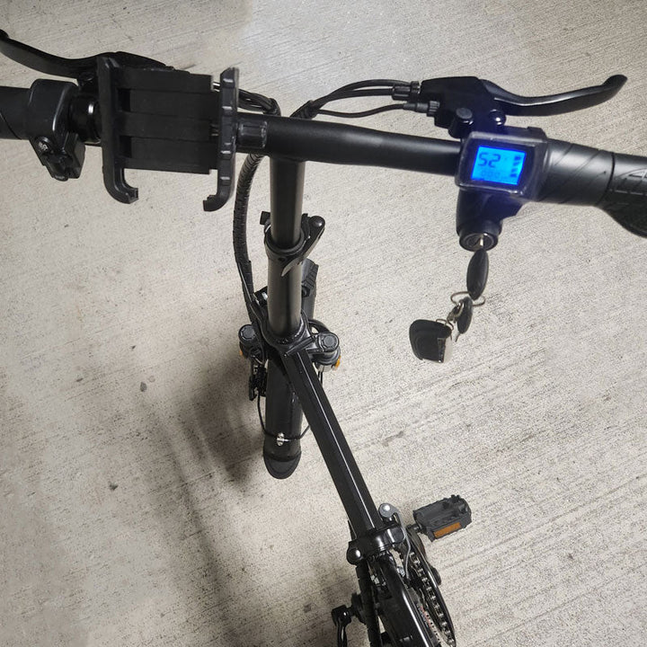 EZ Electric Bike Tours 14" to 20" e-bike aerial view