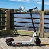 EZ Electric Bike Rentals Electric Scooter on Wilmington Riverwalk