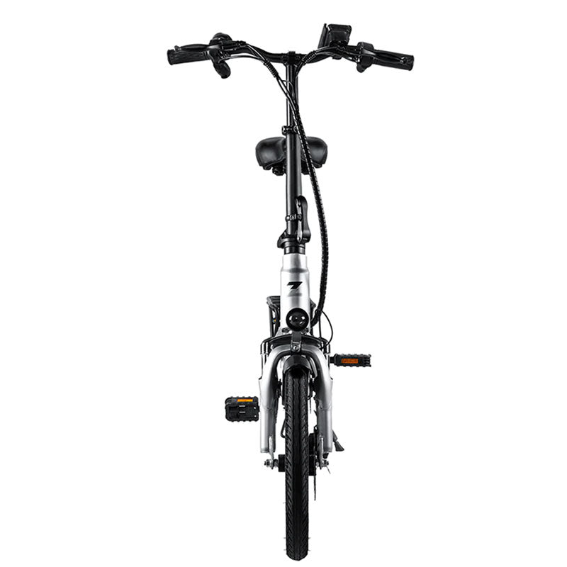 EZ Electric Bike Rentals Renting the Zhengbu 20-Inch K6 Electric Bike Front View